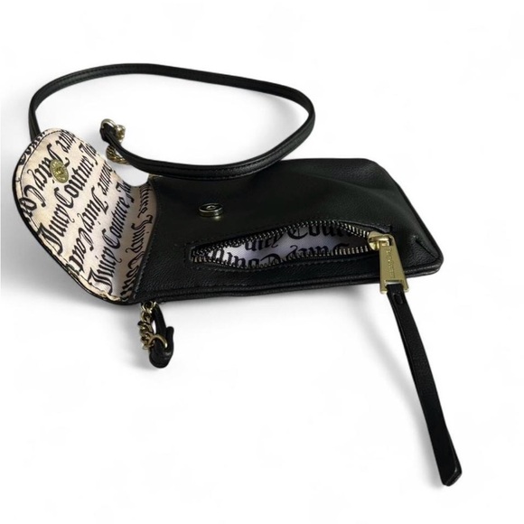 Juicy Couture Black Crossbody Bag with Gold Accents - Picture 5 of 7